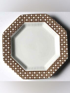 Independence Ironstone “Cane Brown”Bread and Butter plate